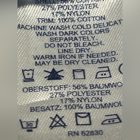 Lands’ End Trench Coat - Picture 6 of 6